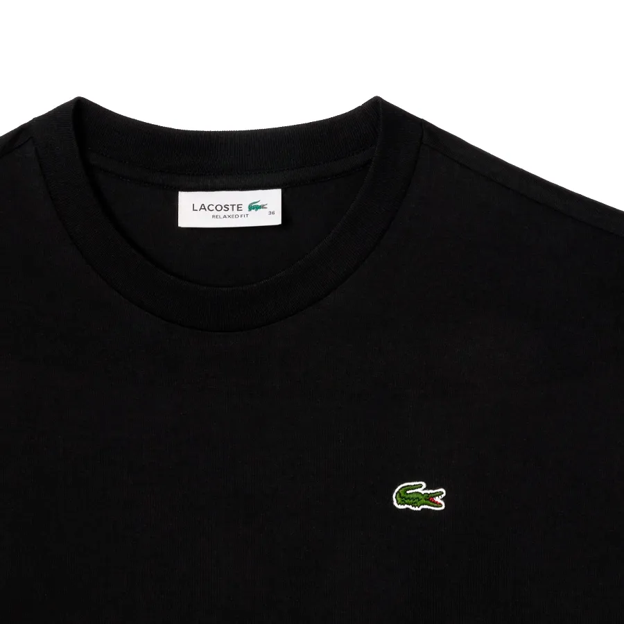 Imagen 2 de 5 de Remera Lacoste Lisa-NEGRO