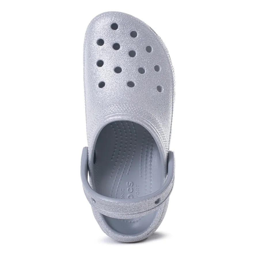 Imagen 2 de 4 de Ojotas Crocs Classic Platform Clog-PLATA