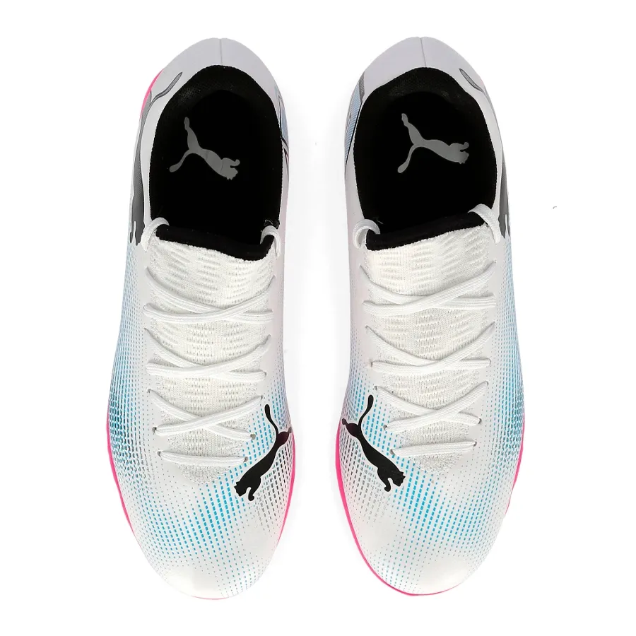 Imagen 4 de 6 de Botines Puma Future 7 Play Tt-BLANCO/CELESTE/ROSA