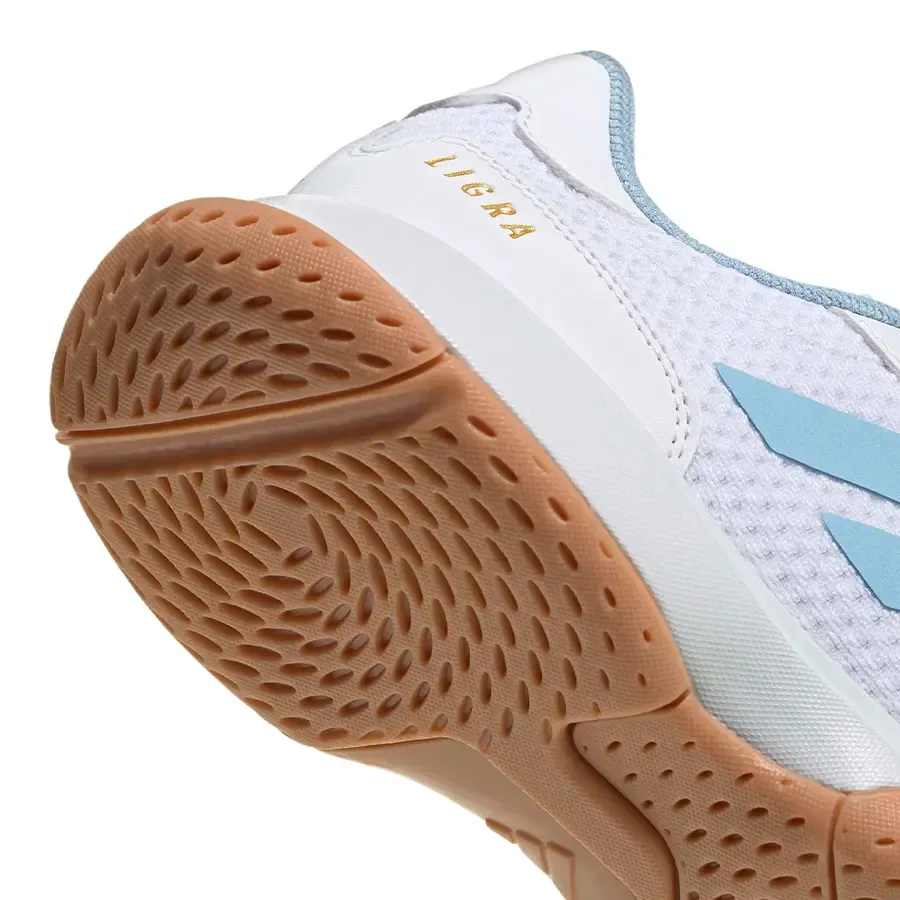 Imagen 6 de 7 de Zapatillas adidas Ligra 8-BLANCO/CELESTE