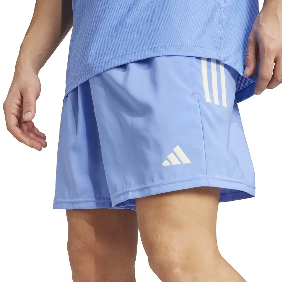 Imagen 4 de 5 de adidas Shorts  Own The Run-CELESTE/BLANCO