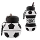 botella-de-silicona-plegable-footy-BLANCO/NEGRO