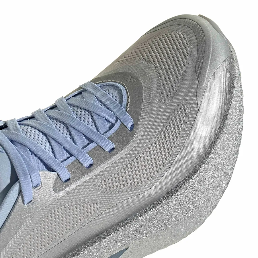 Imagen 5 de 7 de Zapatillas adidas Hyperboost Run-PLATA/CELESTE