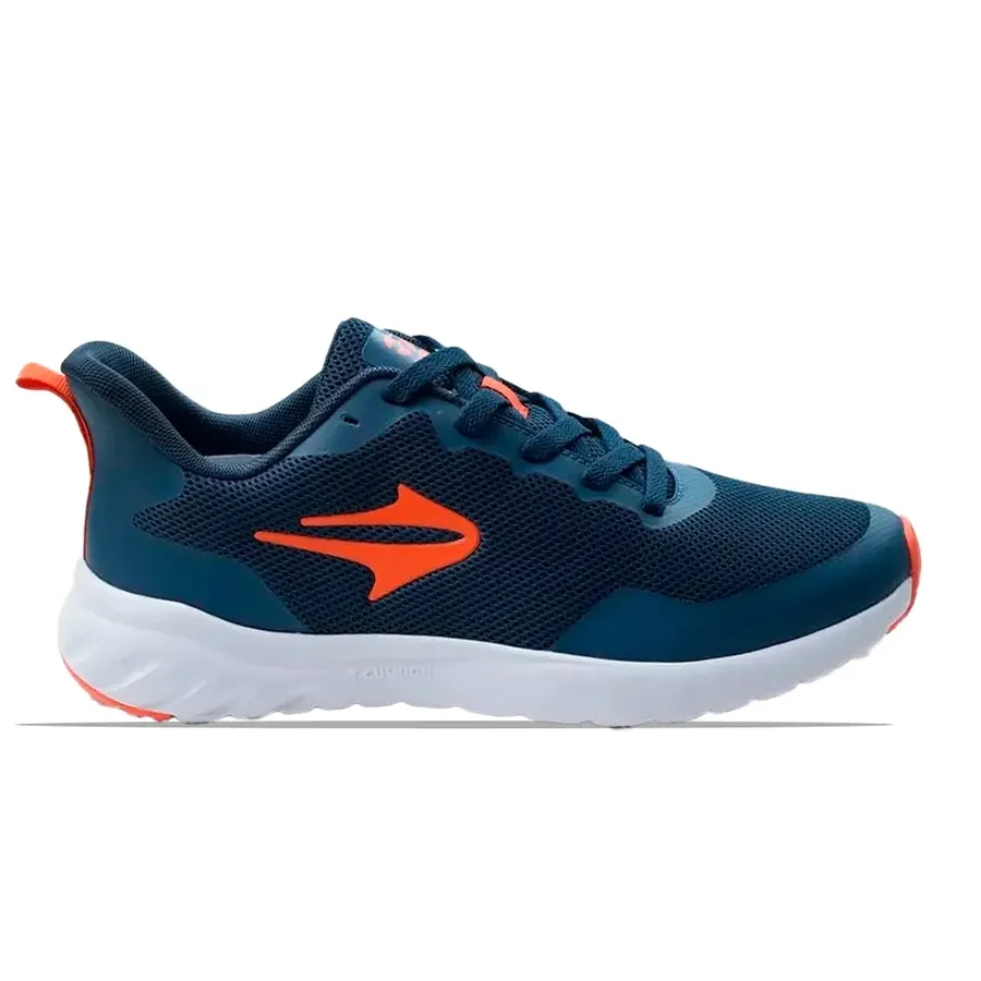 Imagen 0 de 5 de Zapatillas Topper Strong Pace III-MARINO/NARANJA