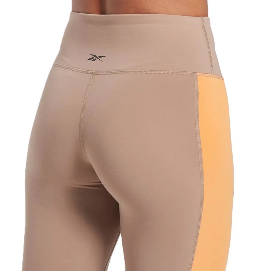 Imagen 4 de 5 de Reebok Calzas Lux Hr Tight-MARRON/NARANJA