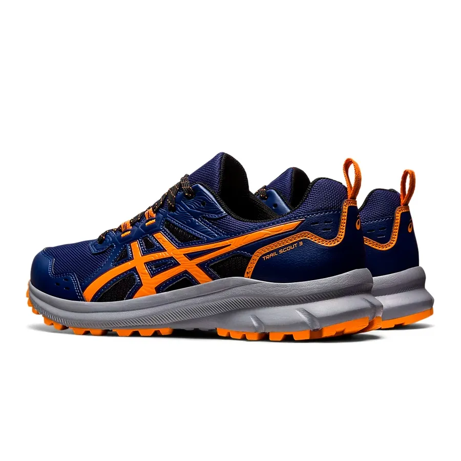 Imagen 2 de 6 de Zapatillas Asics Trail Scout 3-MARINO/NARANJA