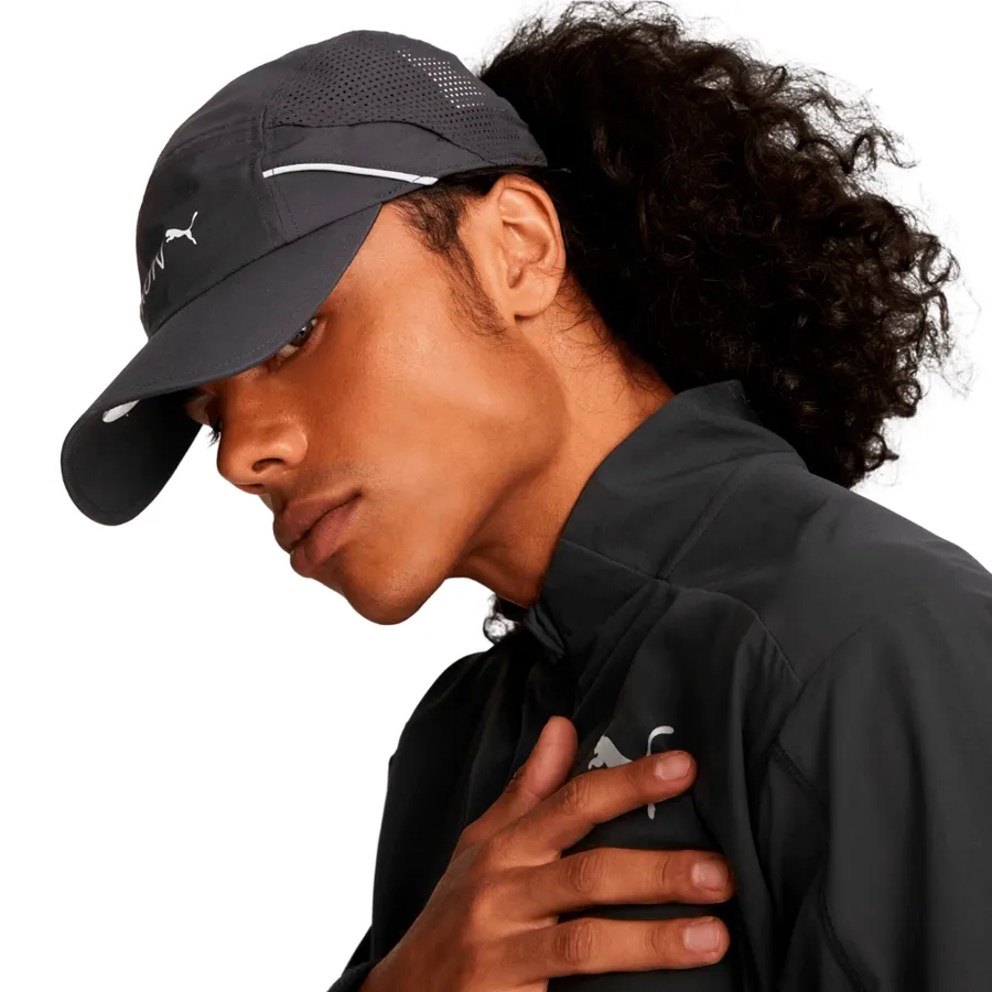 Imagen 3 de 4 de Gorro Puma Lightweght Runner-NEGRO/GRIS