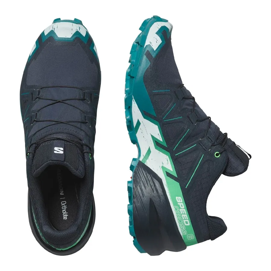 Imagen 4 de 5 de Zapatillas Salomon Speedcross 6-MARINO/VERDE/PETROLEO