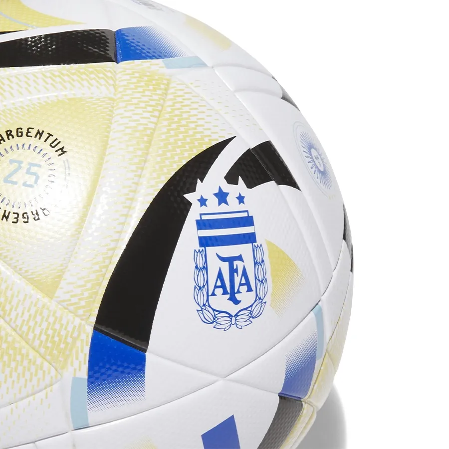 Imagen 3 de 4 de Pelota adidas Afa25 Lge-BLANCO/NEGRO/DORADO