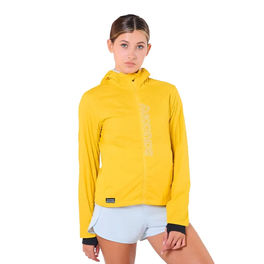 Imagen 0 de 6 de Campera Saucony Peregrine Packaway-AMARILLO