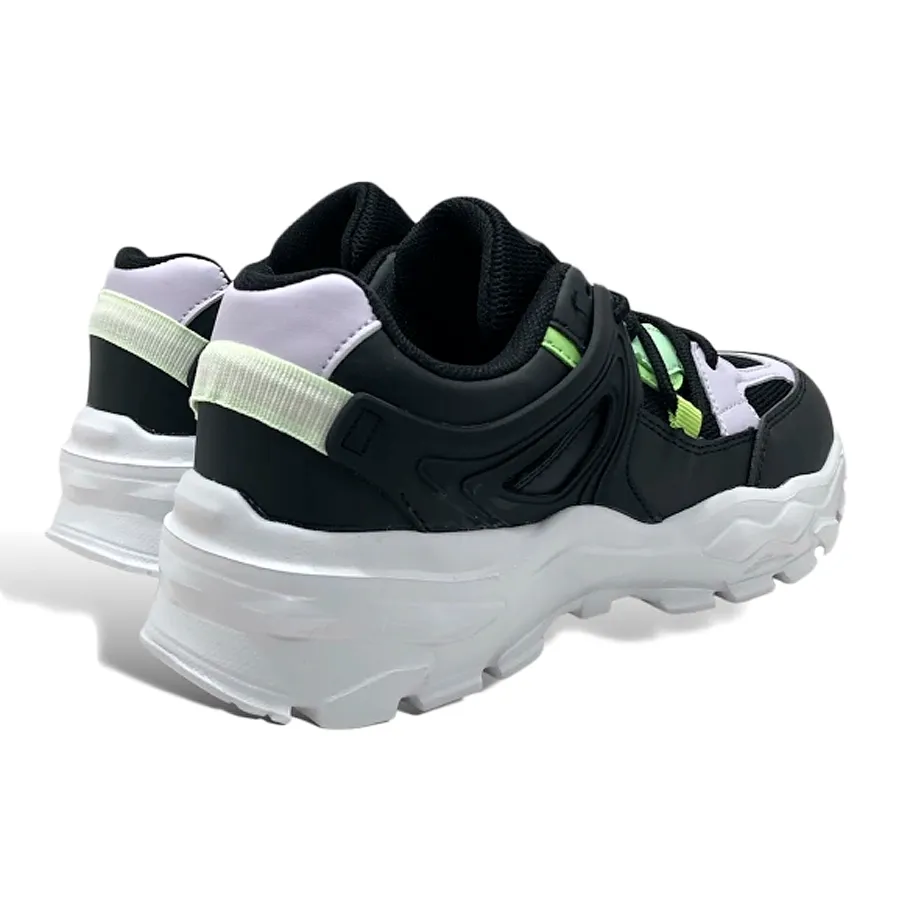 Imagen 1 de 4 de Zapatillas Atomik Nathy-NEGRO/VERDE AGUA/LILA