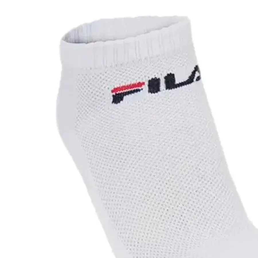 Imagen 1 de 2 de Medias Fila Cano Corto Pack x3-BLANCO