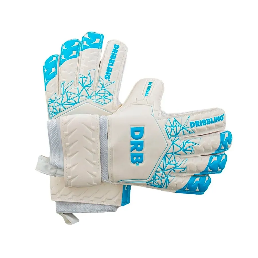 Imagen 2 de 4 de Guantes DRB Royal 4.0 Sr-BLANCO/TURQUESA