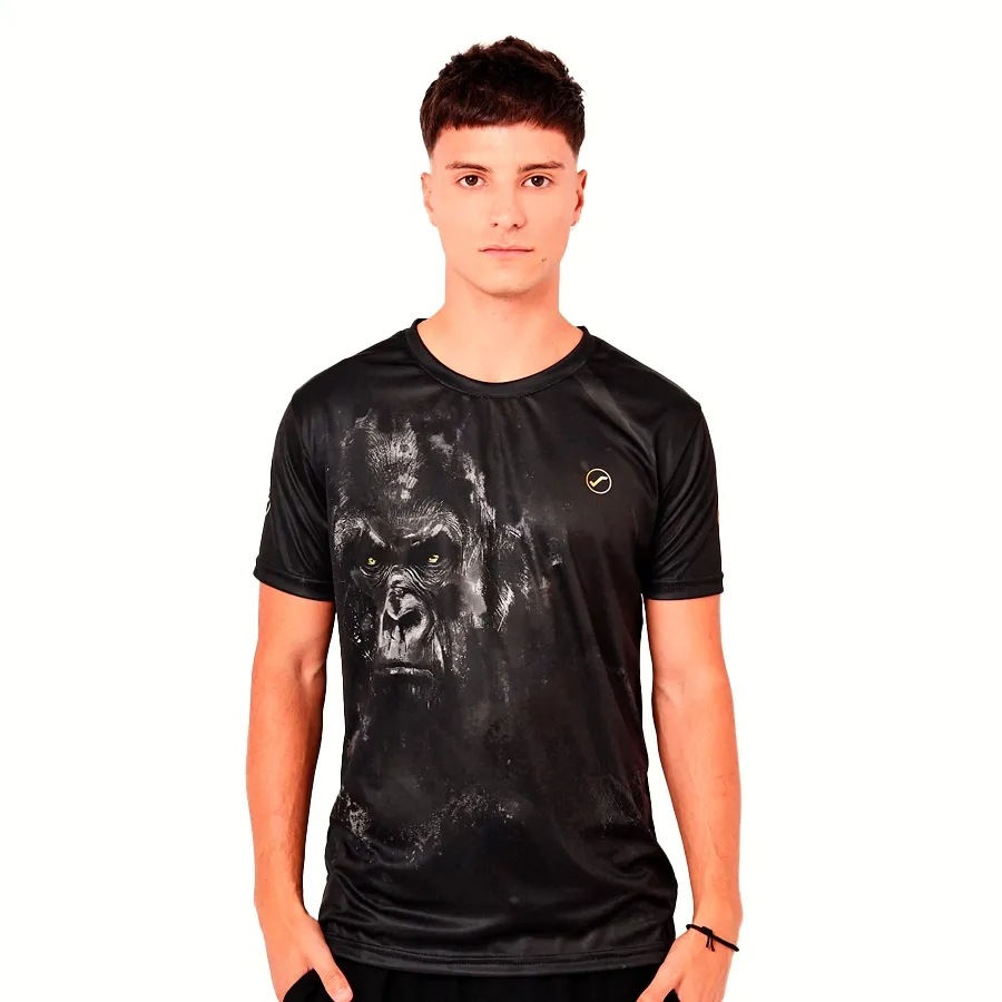 Imagen 1 de 4 de Remera Snauwaert Gorilla-NEGRO