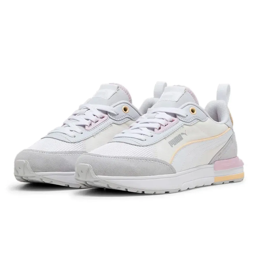 Imagen 2 de 5 de Zapatillas Puma R22-BLANCO/GRIS/AMARILLO