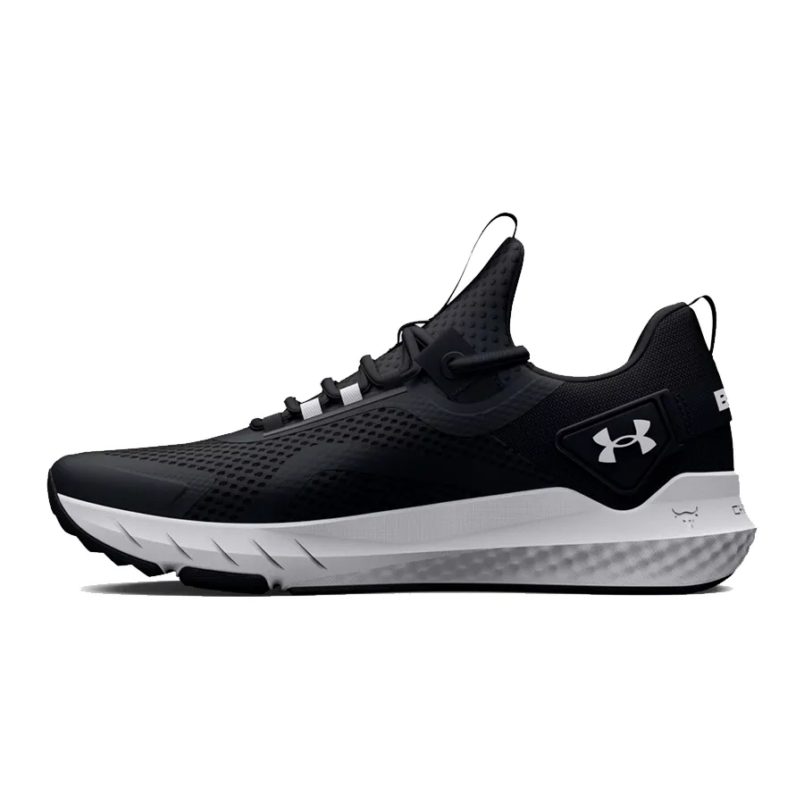 Imagen 2 de 6 de Zapatillas Under Armour Gs Project Rock Bsr-NEGRO/BLANCO