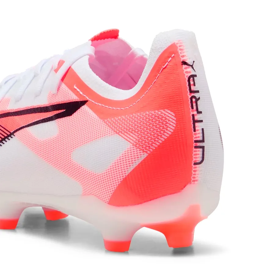 Imagen 4 de 5 de Botines Puma Ultra 5 match Fg-BLANCO/NARANJA FLUOR