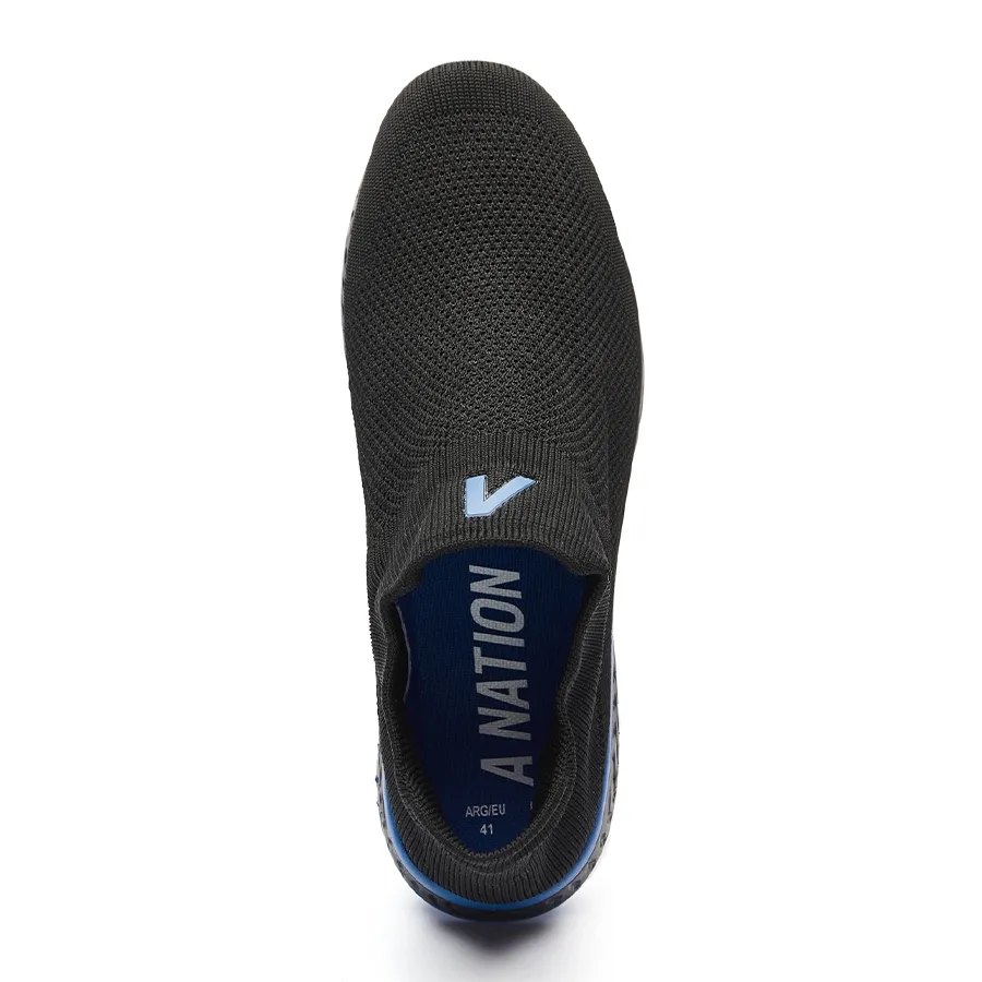 Imagen 3 de 5 de Zapatillas A Nation Gravity-NEGRO/AZUL
