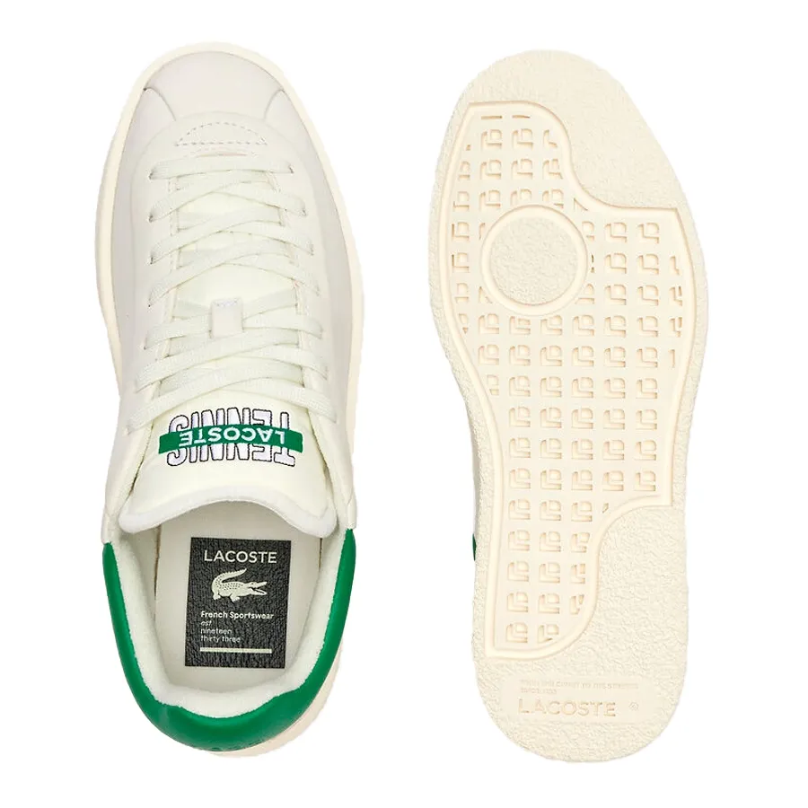 Imagen 3 de 6 de Zapatillas Lacoste Baseshot Premium-BLANCO/VERDE