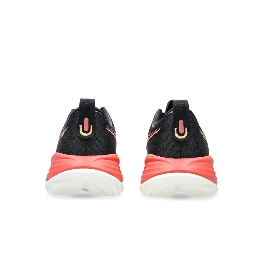Imagen 5 de 6 de Zapatillas Asics Gel-Cumulus 27-NEGRO/CORAL FLUOR