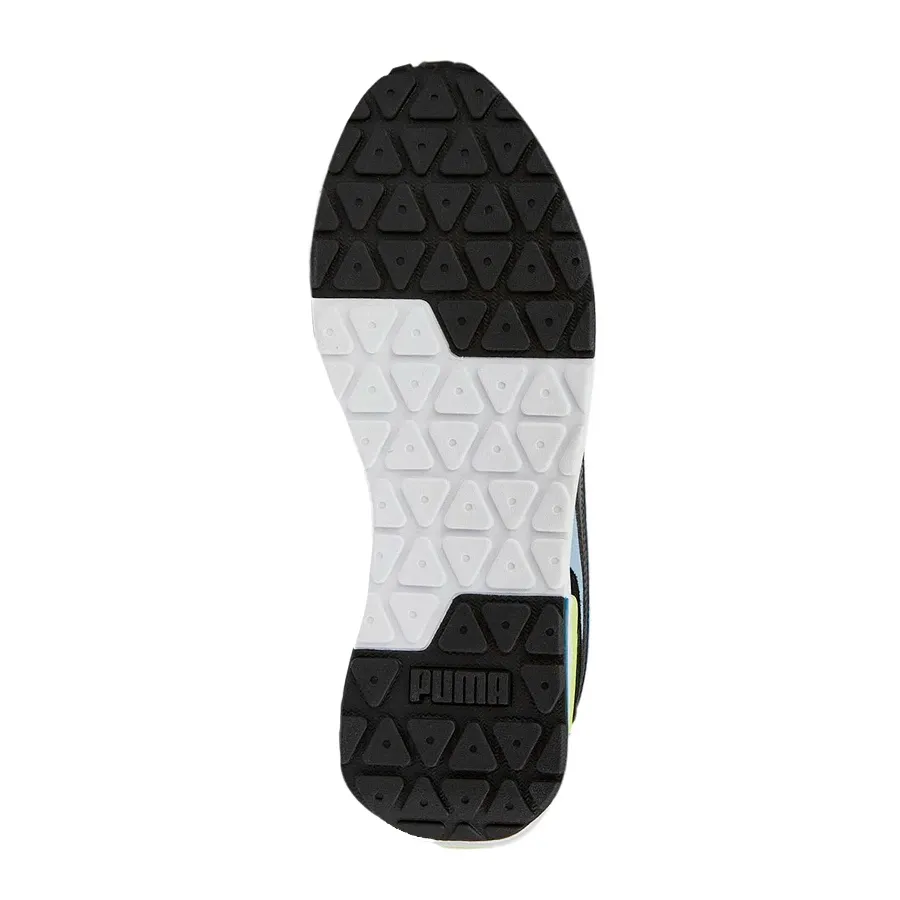 Imagen 3 de 4 de Zapatillas Puma R22-NEGRO/CELESTE/VERDE