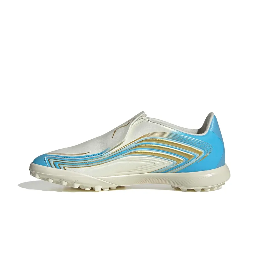 Imagen 2 de 7 de Botines adidas F50 Messi League-BLANCO/CELESTE/DORADO