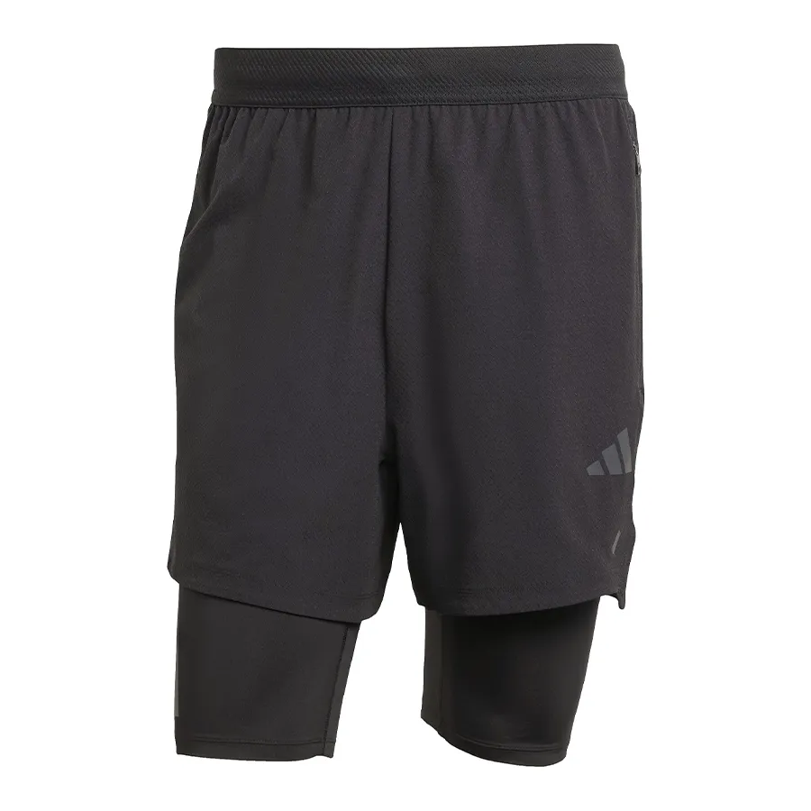 Imagen 2 de 5 de Pantalón adidas Power 2 en 1-NEGRO