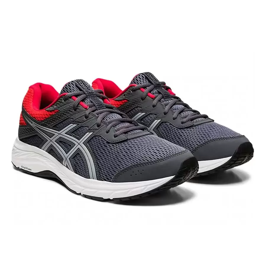 Imagen 3 de 5 de Zapatillas Asics Gel Contend 6-GRAFITO/ROJO