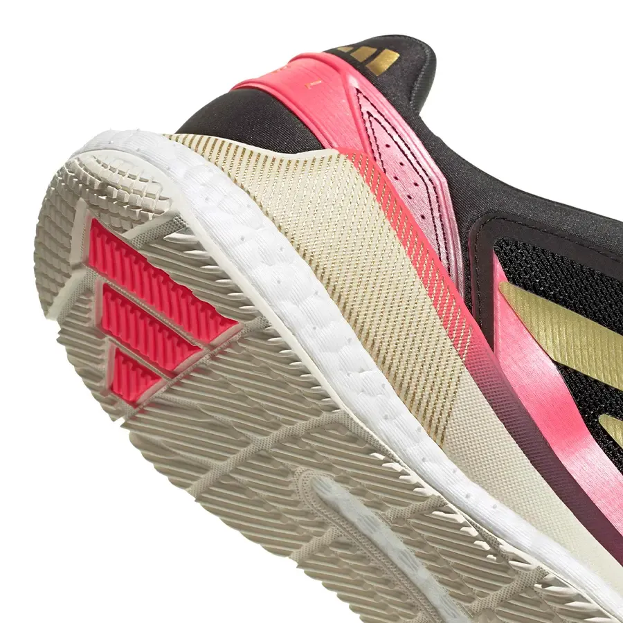 Imagen 5 de 7 de Zapatillas adidas Crazyquick Boost Padel-NEGRO-DORADO-ROSA