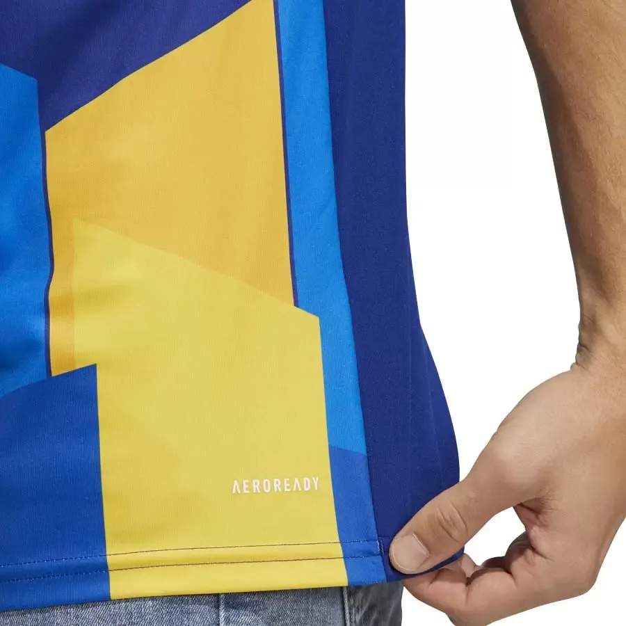Imagen 2 de 4 de Camiseta adidas Tercera Boca Juniors 20/21-AZUL/AMARILLO/BLANCO