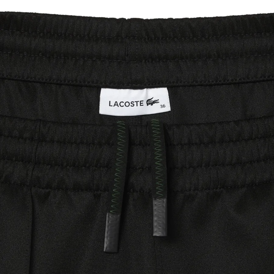 Imagen 4 de 6 de Pantalón Lacoste Survetements-NEGRO/AMARILLO