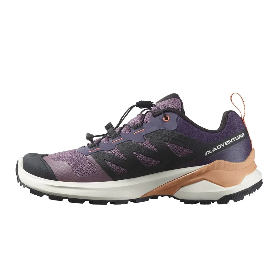 Imagen 4 de 6 de Zapatillas Salomon X Adventure-MORADO/NEGRO/SALMON