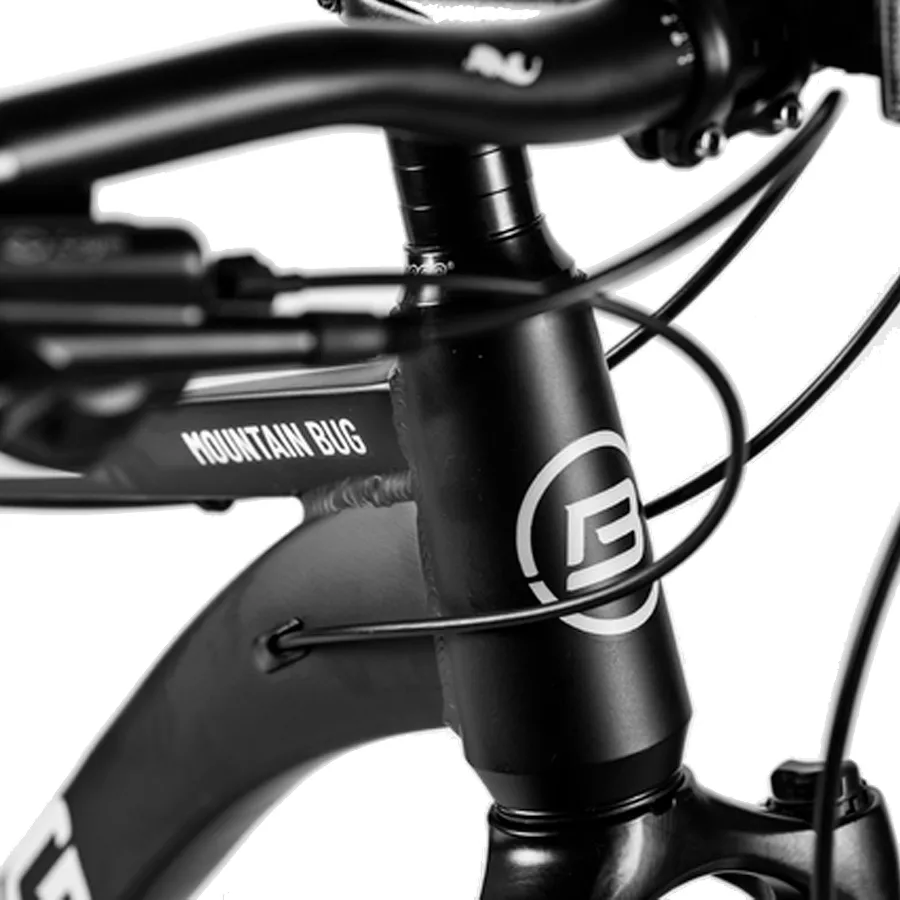 Imagen 5 de 6 de Bicicleta Bug Bikes Mountain R29 27V Matte-NEGRO/BLANCO