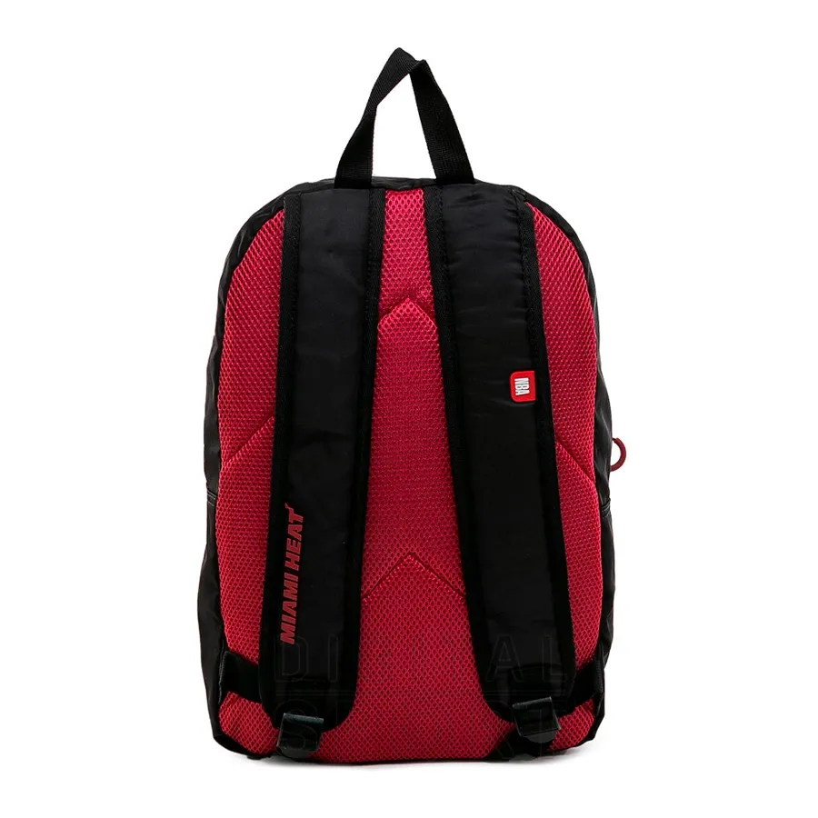 Imagen 1 de 2 de Mochila Nba Heat-NEGRO/BORDO
