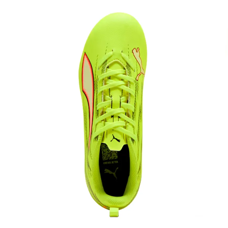 Imagen 3 de 7 de Botines Puma Ultra 6 Play Fg-AMARILLO FLUOR/NEGRO/ROJO