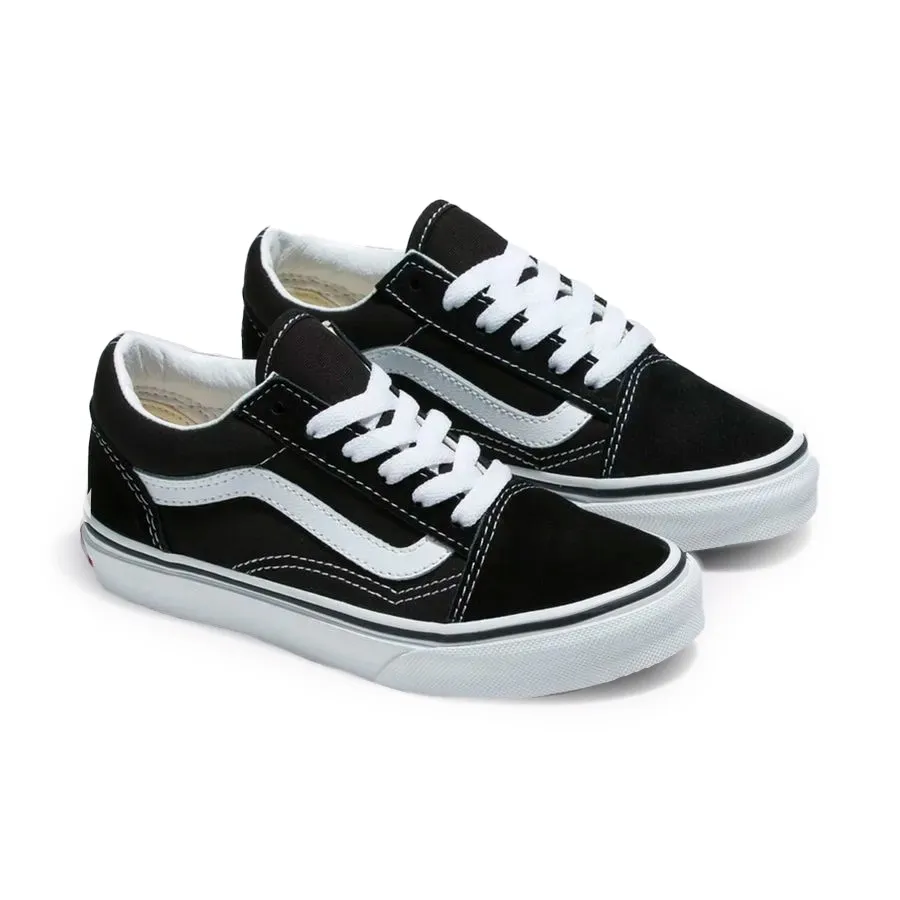 Imagen 2 de 5 de Zapatillas Vans K Old Skool-NEGRO/BLANCO