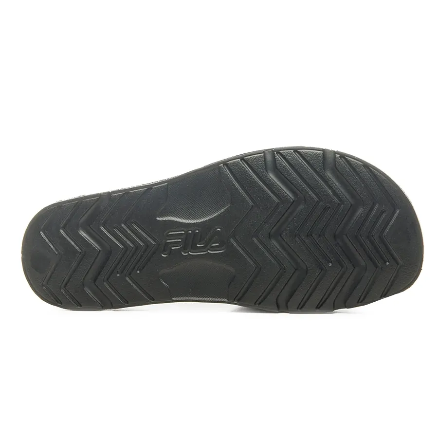 Imagen 4 de 6 de Ojotas Fila Drifter Stripes-NEGRO/BLANCO