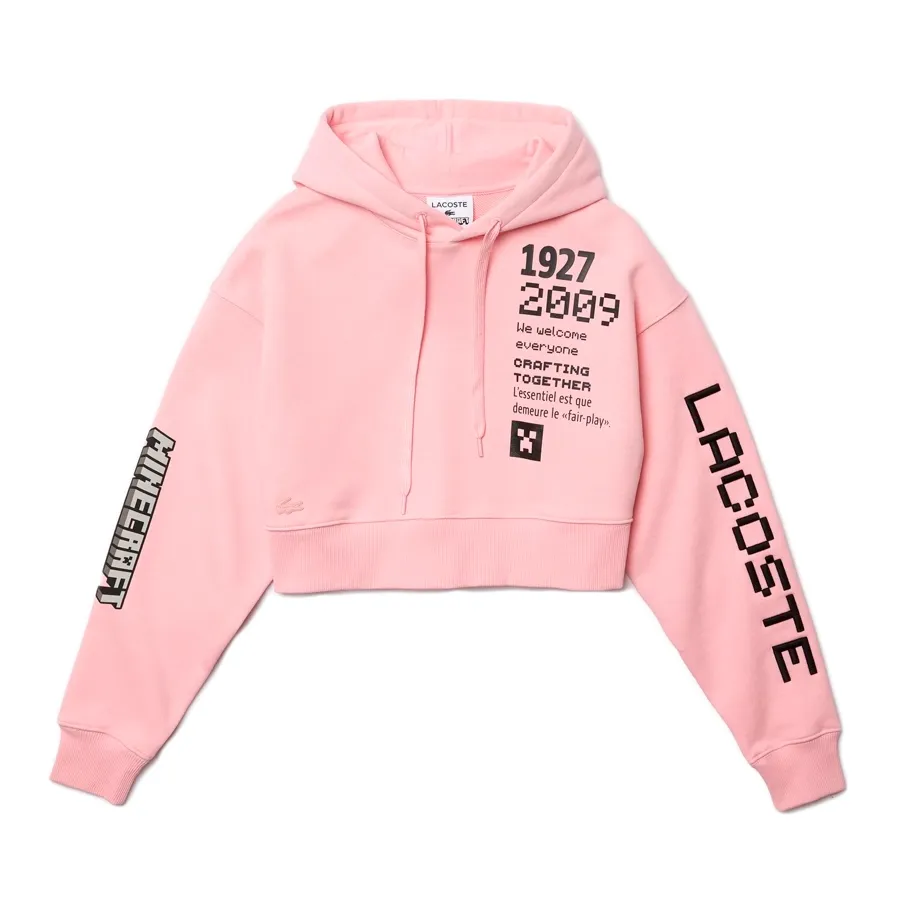 Imagen 0 de 3 de Buzo Lacoste Sweats-ROSA/NEGRO