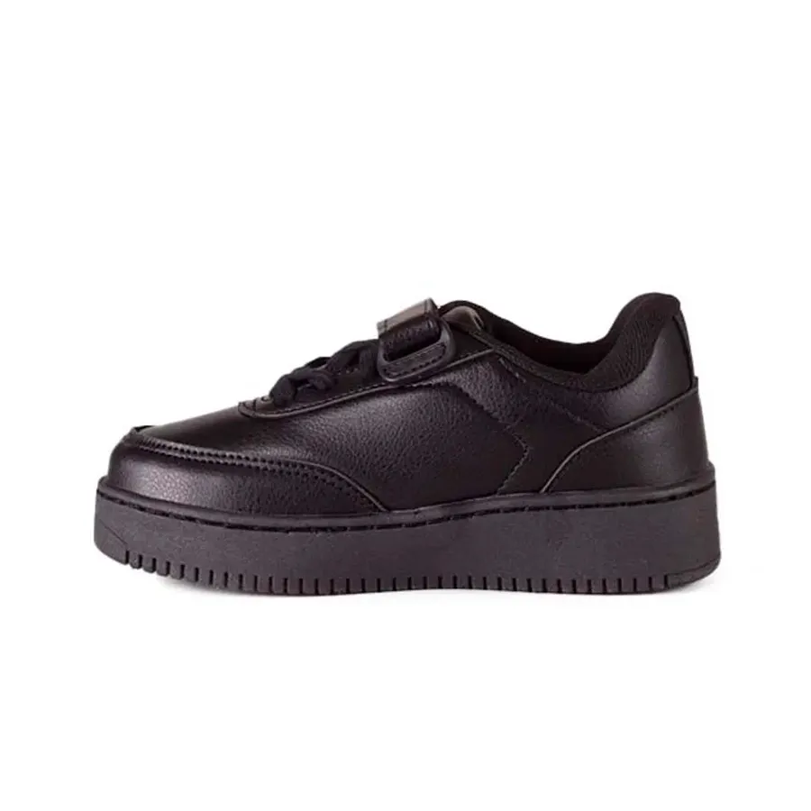 Imagen 1 de 5 de Zapatillas Kappa Logo Linate Velcro Kid-NEGRO