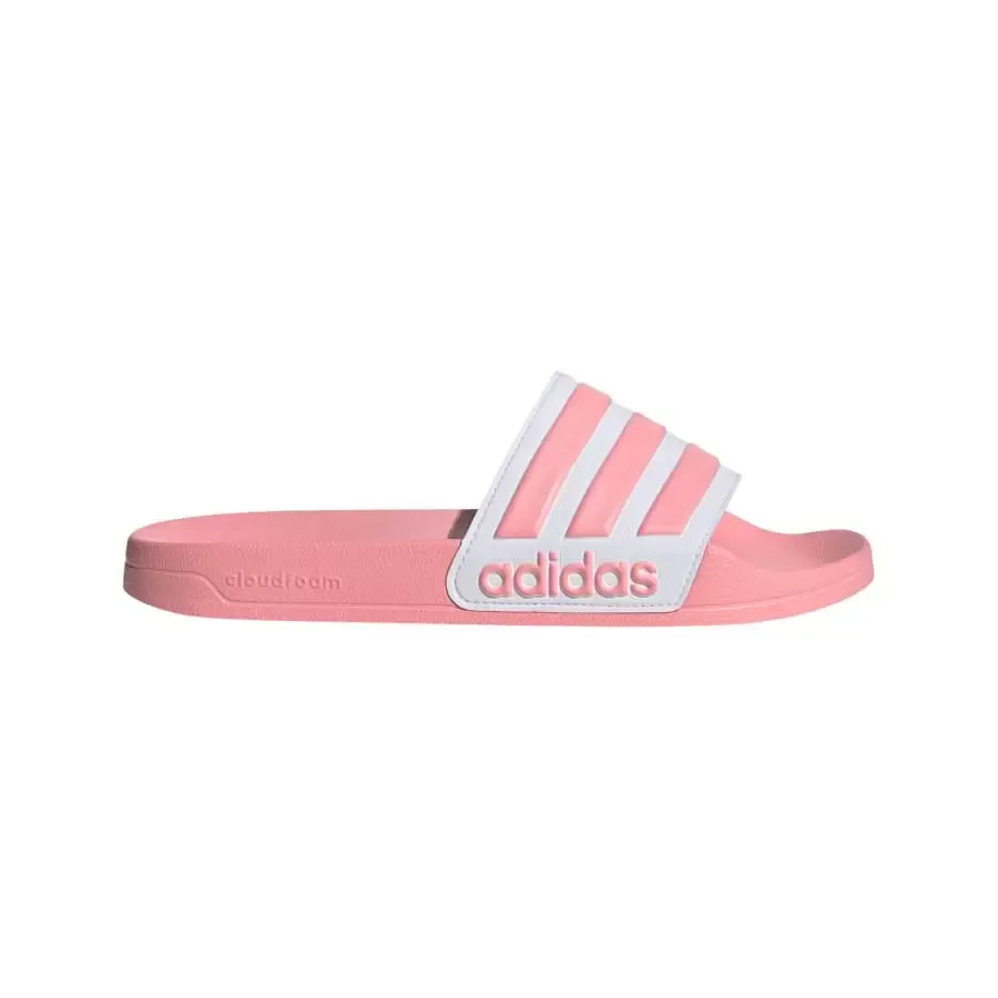 Imagen 4 de 6 de Ojotas adidas Adilette Shower-ROSA/BLANCO