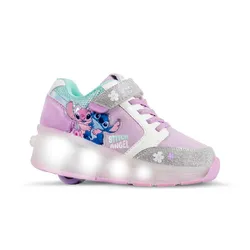Zapatillas Footy Roller Stitch con Ruedas+Luz Led