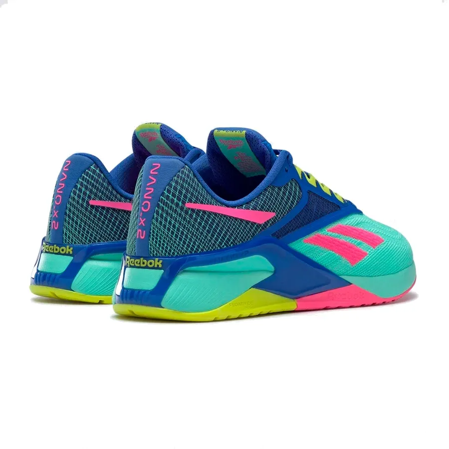 Imagen 4 de 5 de Zapatillas Reebok Nano X2-BLANCO/VERDE AGUA/NEGRO