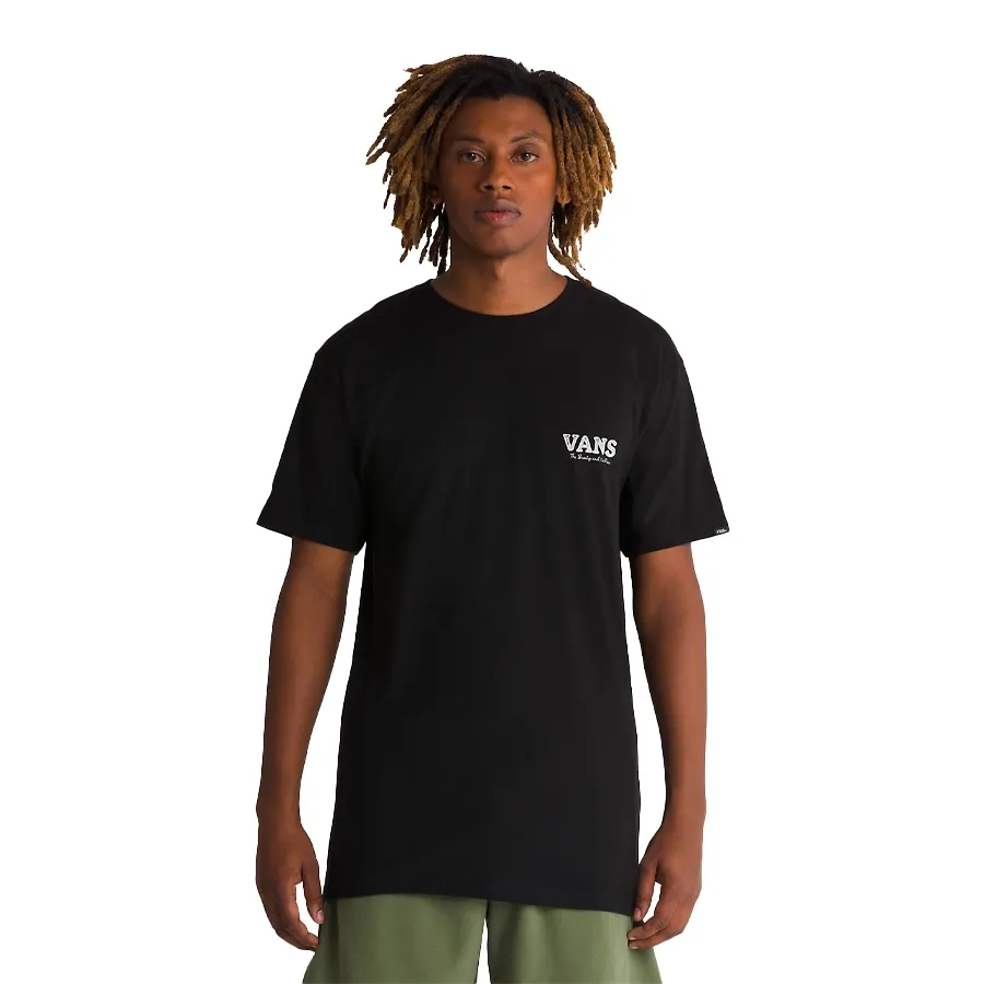Imagen 0 de 4 de Remera Vans Rosethorn-NEGRO/BLANCO/BORDO