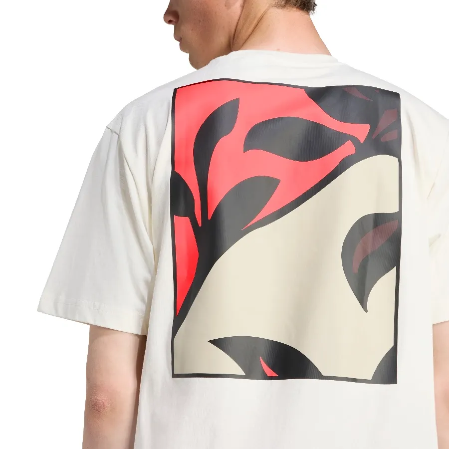 Imagen 4 de 5 de Remera adidas Mercedes-AMG Petronas F1 Graphic-HUESO/NARANJA