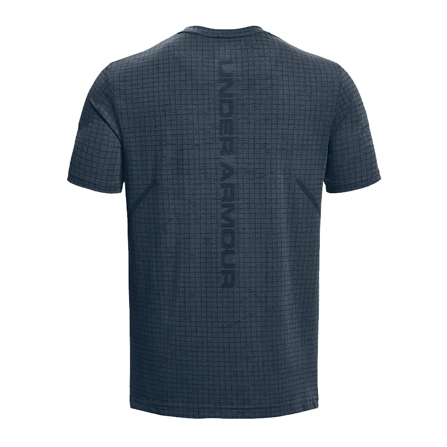 Imagen 1 de 6 de Remera Under Armour Seamless Grid-MARINO