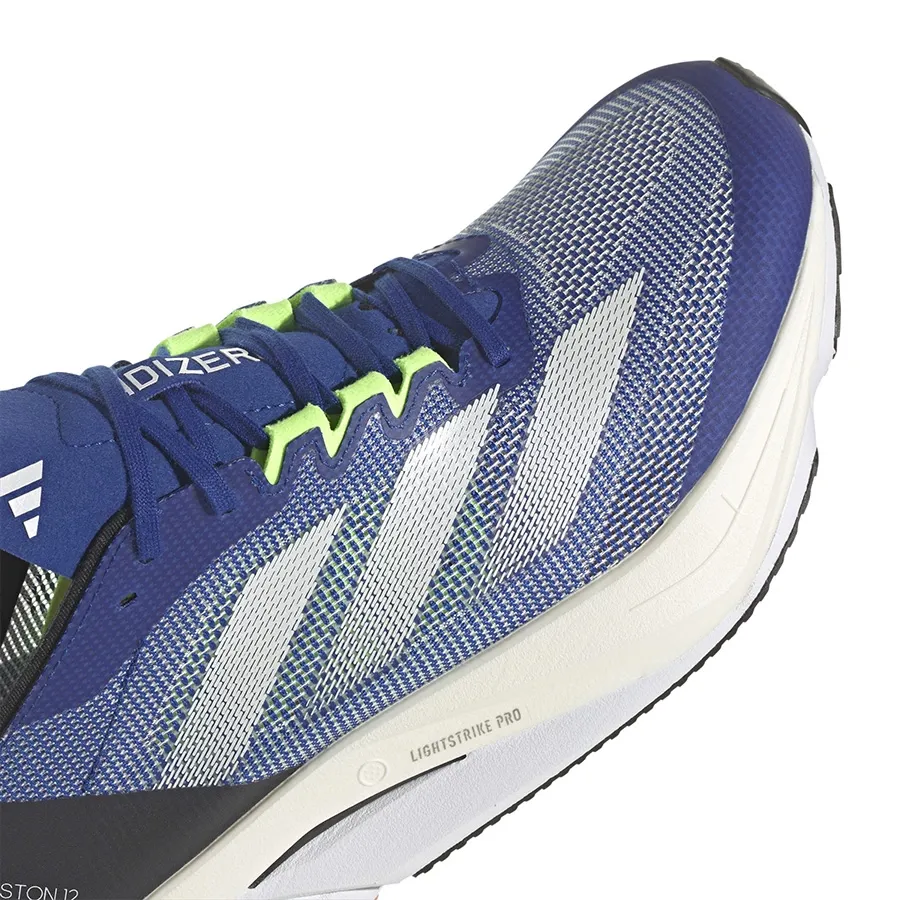 Imagen 8 de 9 de Zapatillas adidas Adizero Boston 12-AZUL/NEGRO/PLATA