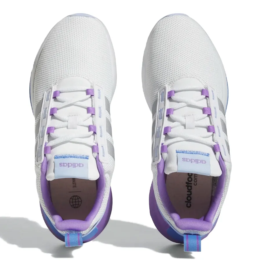 Imagen 2 de 5 de Zapatillas adidas Racer TR 21-BLANCO/PLATA/LILA