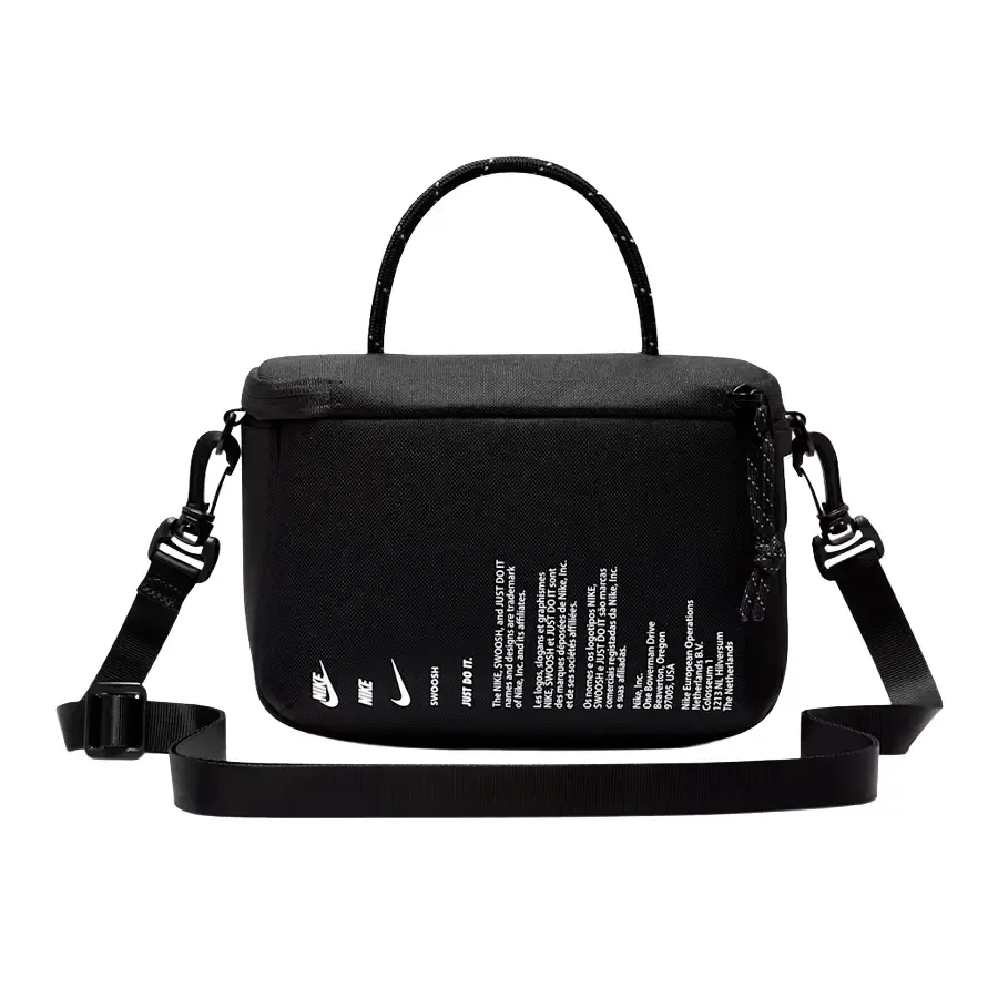 Imagen 2 de 7 de Bandolera Nike Cross-body-NEGRO/BLANCO