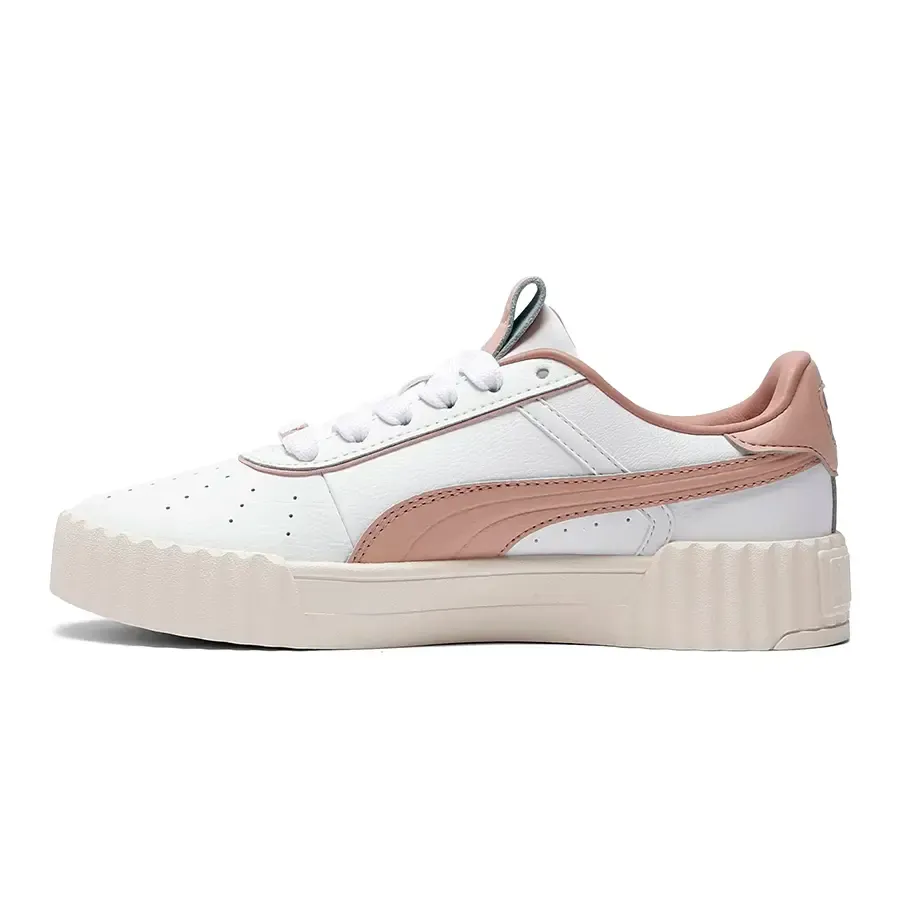 Imagen 2 de 7 de Zapatillas Puma Carina 3.0 Luxe-BLANCO/BEIGE