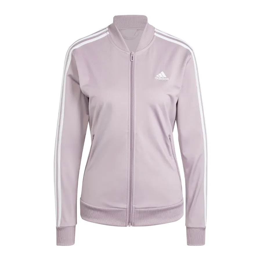 Imagen 2 de 5 de Conjunto adidas Tres Tiras-LILA/BLANCO
